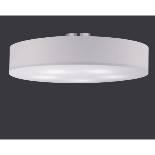 Trio Lighting Hotel taklampe 65 - Nikkel/Hvit Trio Lighting Hotel taklampe 65 - Nikkel/Hvit