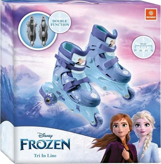 Mondo Disney Frozen Tri Inline Skates-Skeelers size 29-32