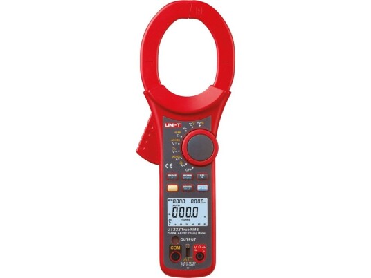 Uni-T Klemmemåler 2500A Ac/Dc Modell Ut222 Uni-T Klemmemåler 2500A Ac/Dc Modell Ut222