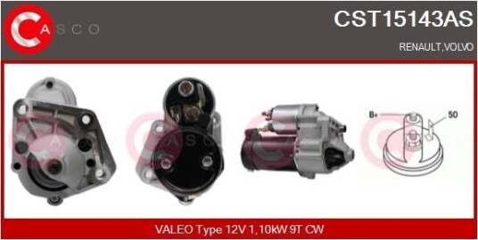 Starter CASCO CST15143AS