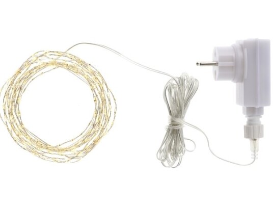 Sirius Home Kiki Lyskæde 300 Led Klar/Sølv 3+4 Meter Sirius Home Kiki Lyskæde 300 Led Klar/Sølv 3+4 Meter