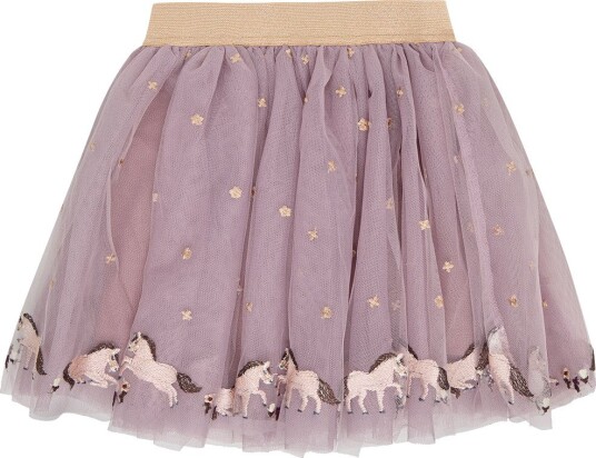 Minymo Skjørt Tyll Fawn Minymo 9 år (134) Skjørt Gull Lilla Rosa