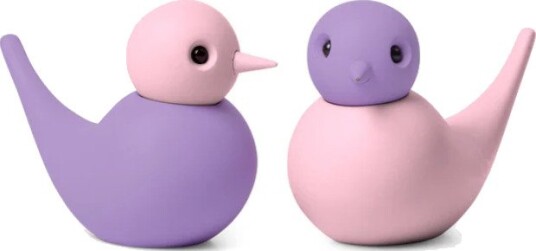 SPRING COPENHAGEN Trefigurer Fugler Sweeties Rosa+Lilla