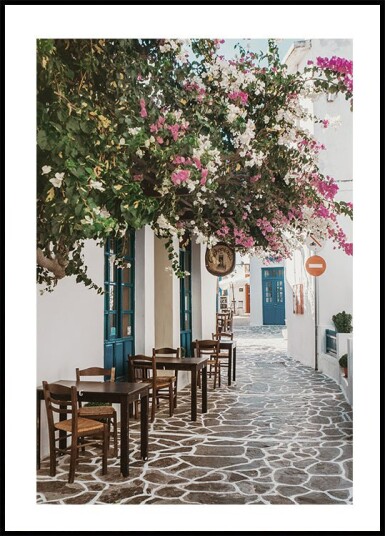 Streetview On Milos Plakat Plakat / 70x100cm