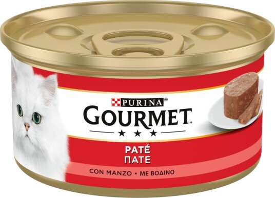 Gourmet Våtfôr Våtfôr Storfekjøtt 24 X 195 G