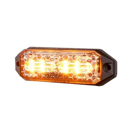 Varsellys / Blinkende lys PURELUX Strobe Slim HD   12/24V / 15W / 98 mm 1 stk