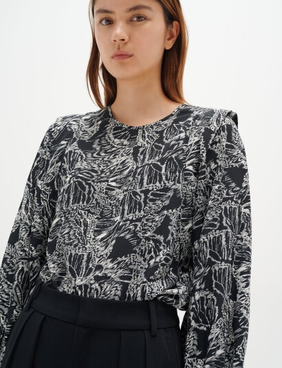 InWear Damaraiw Blouse Black 36 InWear Damaraiw Blouse Black 36