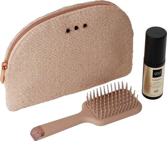 ghd Cashmere Collection Style Gift Set Mini The All-Rounder Paddle Bru