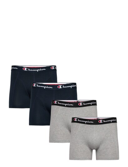 Champion 4 Pk Boxer Grey S