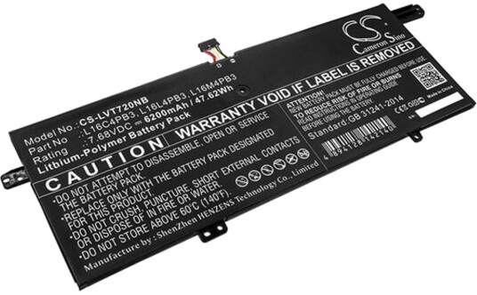 Batteri til Lenovo IdeaPad 720s etc