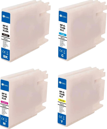 TB Blekkpatron Pakke T04B Sort/CMY (120ml/3x54ml)