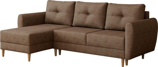 Manstad Hjørnesovesofa Brun