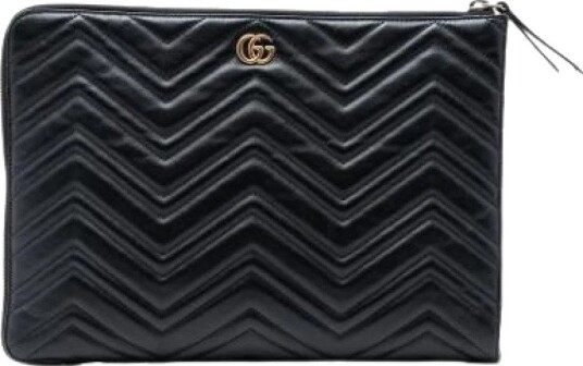 Gucci Vintage Dame Pre owned Svart ONE SIZE, Gucci Vintage Dame Pre owned Svart ONE SIZE,