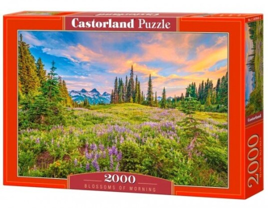 Puzzle 2000 Elements Mountain Glade Blossom Of Morning