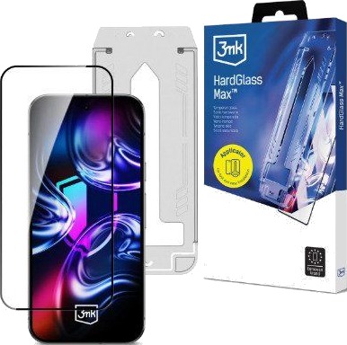 Herdet Glass 3Mk Hardglass Max Med Applikator Til Google Pixel 10/10 Pro Herdet Glass 3Mk Hardglass Max Med Applikator Til Google Pixel 10/10 Pro