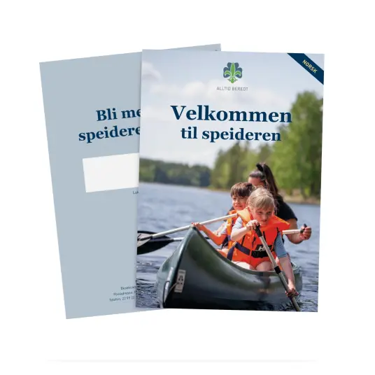 Velkommen til speideren NSF Verving Foresatte Bokmål