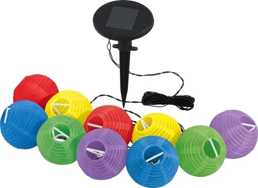 Eglo Solcellekjede 10L Kule Multi