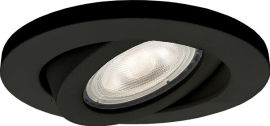 Light Prestige Innfelt Spot Svart Light Prestige Lp 440/1Rs Bk Bevegelig