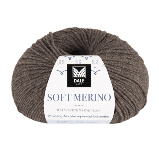 Dale Garn Dale Soft Merino 3025 Brun Melert