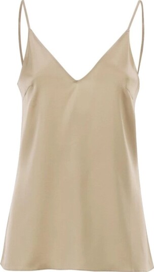 Brunello Cucinelli Dame Topper Beige M,