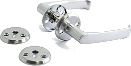 Habo A2012 Børstet Krom Innerdørhåndtak 38-42 mm Habo A2012 Børstet Krom Innerdørhåndtak 38-42 mm