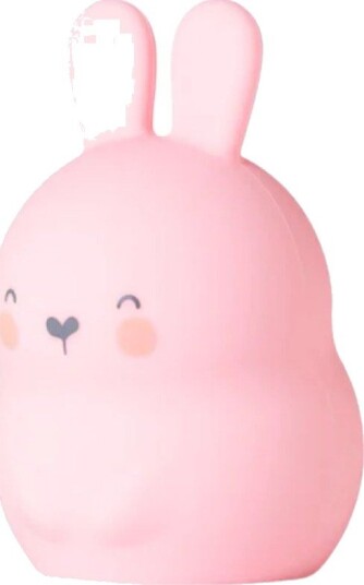 Saro Baby Little Bunny Led Nattlampe Rosa 17cm