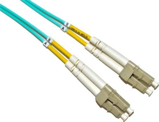 LinkIT Fiberkabel OM4 LC/LC 1 m FPD54LPLP-010-AQUA