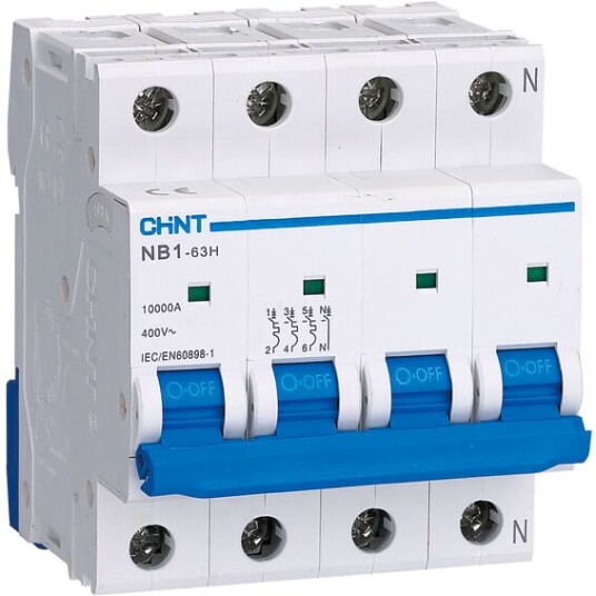 Chint Overbelastningsvern 4-Pol 25a 10ka