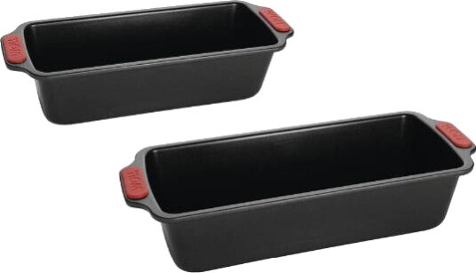 Woll - Bake It brødform s/2 svart/rød Woll - Bake It brødform s/2 svart/rød