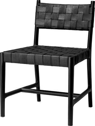 Tiberio Dining Chair Black Tiberio Dining Chair Black