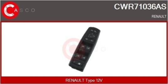 Bryter, vindusheis CASCO CWR71036AS
