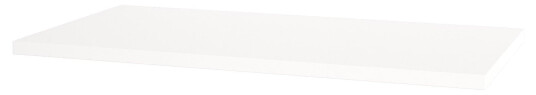 Vikingbad MDF Slim Benkeplate PVC for Bolleservant Hvit Matt / 60cm