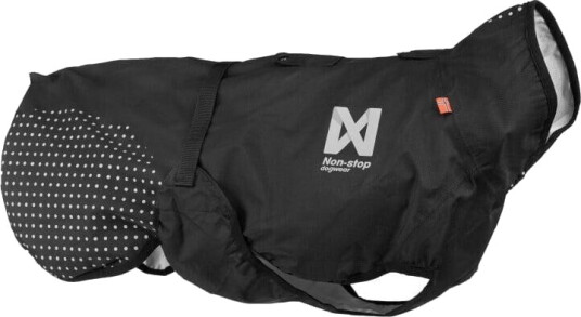 Non-Stop Dogwear Pro Regndekken Svart 24 cm