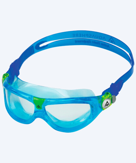 Aquasphere dykkerbriller for barn - Seal 2 (3-10 år) - Turkis blå Aquasphere dykkerbriller for barn - Seal 2 (3-10 år) - Turkis blå