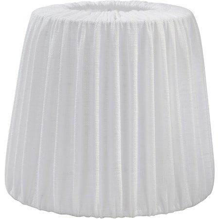 Mia Lampeskjerm Classico Hvit 30 cm