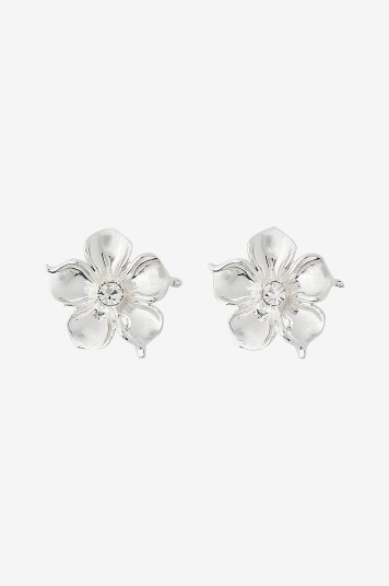 Ioaku Øredobber LA Fleur Studs Sølv