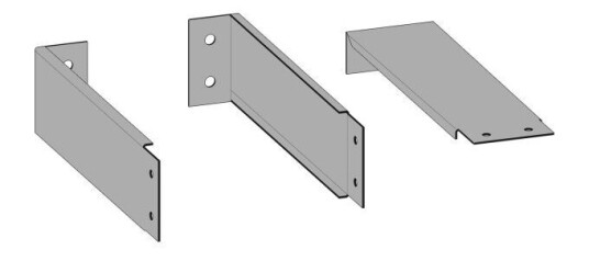 MP bolagen 854E2 Festejern til 19" stativ, hvit 540 mm MP bolagen 854E2 Festejern til 19" stativ, hvit 540 mm