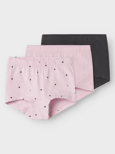 Name It Tights 3 Pack Winsome Hearts Rosa 92