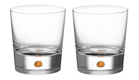 Orrefors Intermezzo double old fashioned 40 cl 2 stk gull