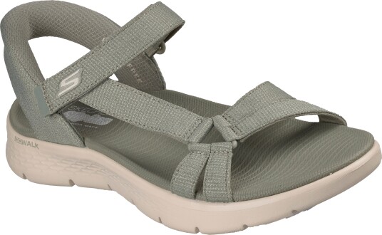 Skechers Women"s Go Walk Flex Sandal Illuminate Sage 38 Skechers Women"s Go Walk Flex Sandal Illuminate Sage 38
