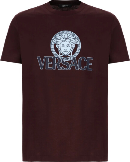 Versace Herre Topper Brun M,