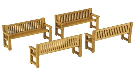 Metcalfe PO503 - H0 Benker (4 stk) Metcalfe PO503 - H0 Benker (4 stk)