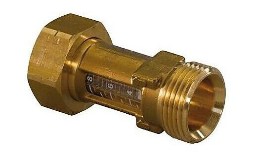 Uponor SPI Vario B Gjennomstrømsmåler 3/4", 2 - 8 l/min
