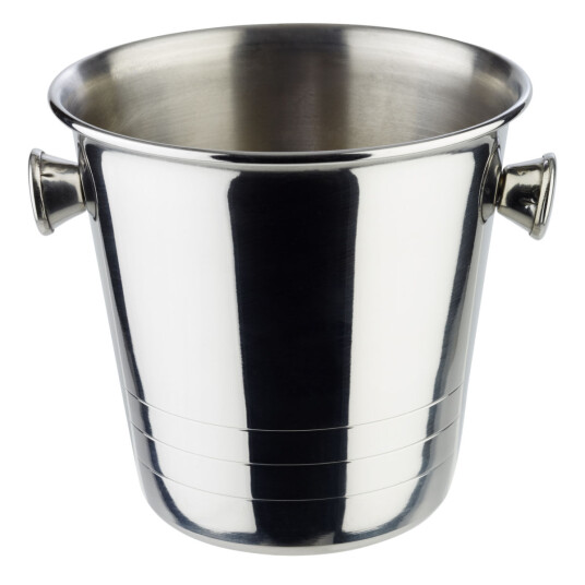 APS Mini isbøtte / champagnekjøler; 0.65 l, 10.5x10 cm (ØxH); Sølvfarge APS Mini isbøtte / champagnekjøler; 0.65 l, 10.5x10 cm (ØxH); Sølvfarge