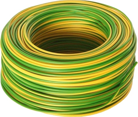 Nexans 2,5mm² FR Strømkabel Gul/Grønn 750V