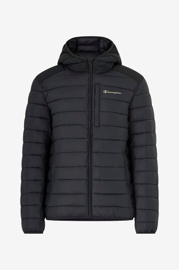 Champion Jakke Hooded Svart