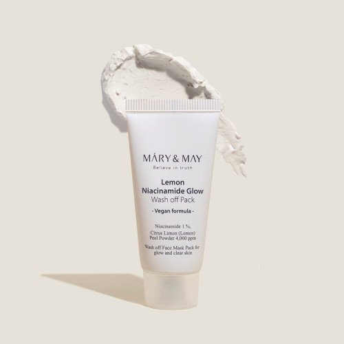 Mary & May Lemon Niacinamide Glow Wash off Pack 30g