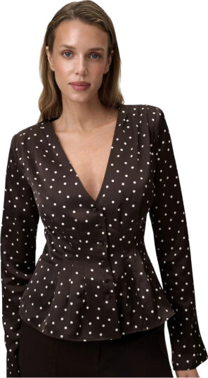 Adoore Dame Bluser & Skjorter Brun XS, Adoore Dame Bluser & Skjorter Brun XS,