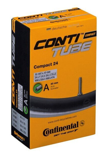 Continental Cotinental Compact 24 X 1,25-1,85" Bilventil Slange