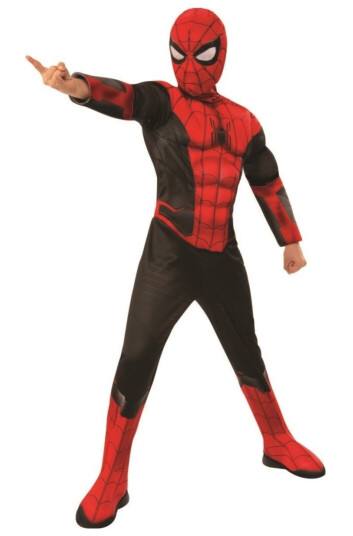 Spiderman No Way Home Deluxe Kostume (Str. L/128) Spiderman No Way Home Deluxe Kostume (Str. L/128)